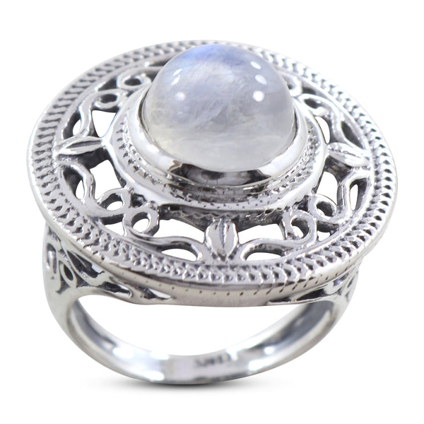 Larimar Silver Rings