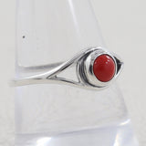 Natural Peridot Silver Rings