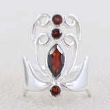 Amethyst Silver Ring
