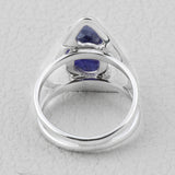 Tanzanite 925 Sterling Silver Rings