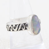 925 Sterling Silver Ethiopian Opal Rings