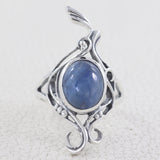 Natural Kyanite 925 Sterling Silver Rings
