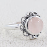 Black Onyx Silver Designer Rings