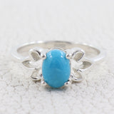 Mexican Turquoise  Silver Rings