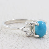 Mexican Turquoise  Silver Rings
