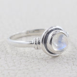 Blue Larimar 925 Sterling Silver Rings