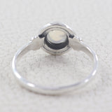 Blue Larimar 925 Sterling Silver Rings