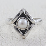 Natural Pearl 925 Sterling silver Ring
