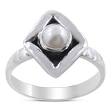 Natural Pearl 925 Sterling silver Ring
