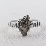 925 Sterling Silver Herkimer Quartz Rings