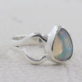 925 Sterling Silver Herkimer Quartz Rings