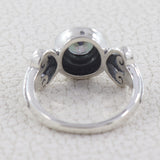 Garnet Silver Rings