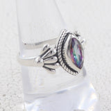 Mystic Quartz Silver Ring