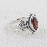 Mystic Quartz Silver Ring