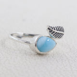 Rainbow Moonstone 925 Silver Ring