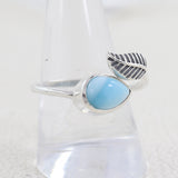Rainbow Moonstone 925 Silver Ring