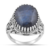 Mexican Turquoise Silver Rings