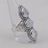Lapis lazuli Silver Rings