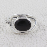 925 Sterling Silver Black Onyx Rings