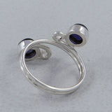 925 Sterling Silver Iolite Ring
