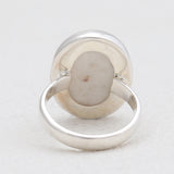 Pink Thulite Silver Rings