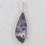 925 Sterling Silver Amethyst Lace Pendants