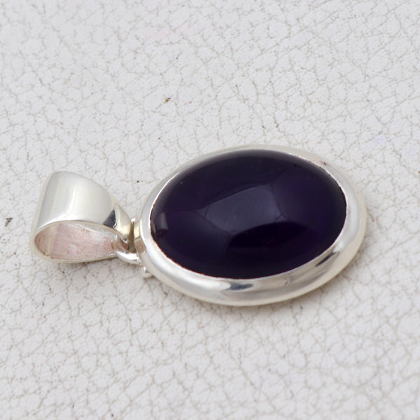 925 Sterling Silver Amethyst Pendants