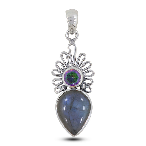 Labradorite  Silver Designer Pendants