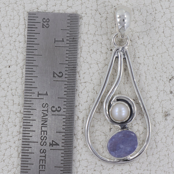 925 Sterling Silver Tanzanite Pendants