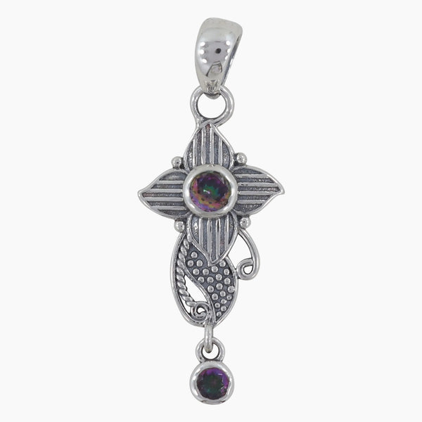 925 Sterling Silver Garnet Pendants