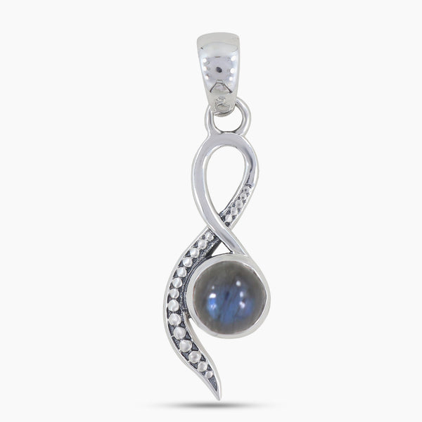 Rainbow Moonstone Silver Pendants