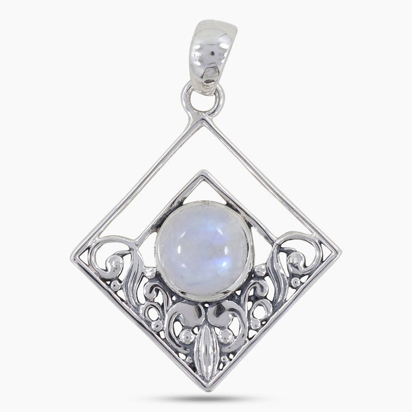 Labradorite Gemstone Silver Pendant