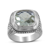 925 Sterling Silver Amethyst Ring