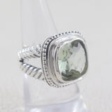 925 Sterling Silver Amethyst Ring