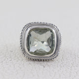 925 Sterling Silver Amethyst Ring