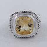 925 Sterling Silver Amethyst Ring