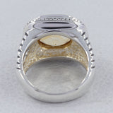 925 Sterling Silver Amethyst Ring