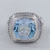 925 Sterling Silver Amethyst Ring