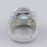 925 Sterling Silver Amethyst Ring