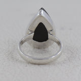 Natural Shungite Silver Ring