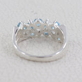 Natural Peridot Silver Rings