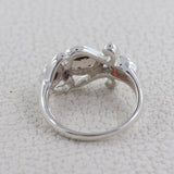 925 Sterling Silver Blue Topaz Silver Ring