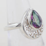 Mystic Quartz Silver Rings