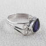Iolite 925 Sterling Silver Ring