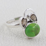 Mohave Turquoise Silver Ring