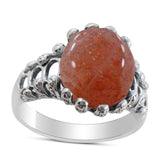 Larimar Silver Rings
