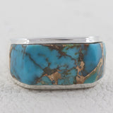 Black Onyx Silver Ring