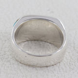 Black Onyx Silver Ring