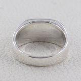 Black Onyx Silver Ring