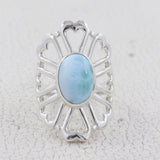 Rainbow Moonstone 925 Sterling Silver Ring